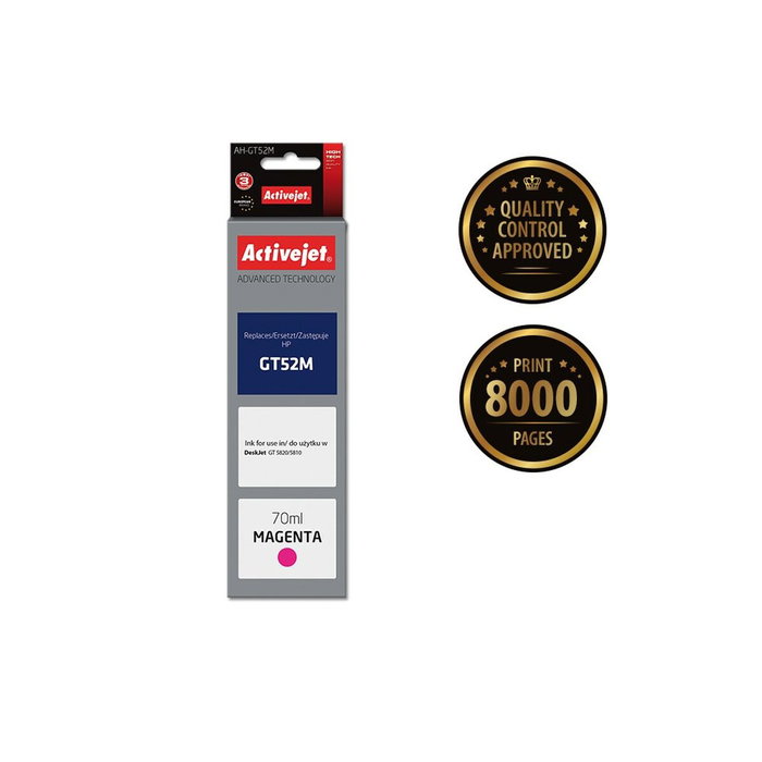 Activejet AH-GT52M Cartucho de Tinta Púrpura 70 ml