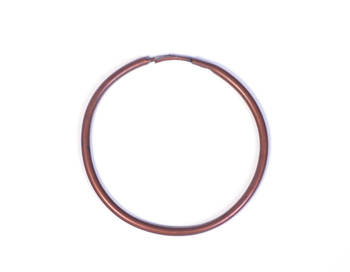 Innspiro Pendiente de aro pequeño metálico cobrizo envejecido 30mm Innspiro Pendiente de aro pequeño metálico cobrizo envejecido 30mm