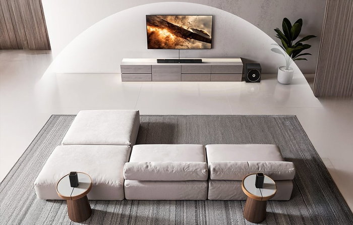 Ultimea Skywave X50 Sistema de Sonido 5.1.4 con Dolby Atmos, HDMI, USB, Bluetooth 760W