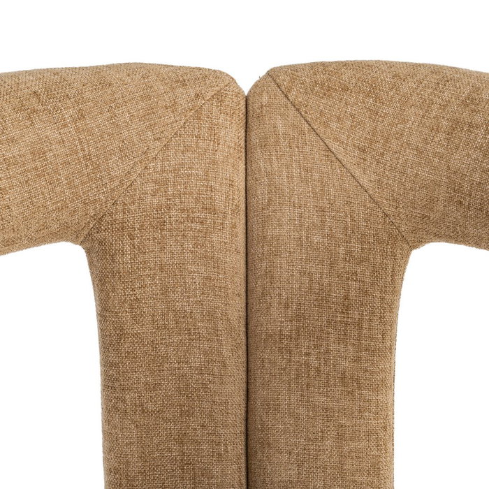 Silla Brazos Beige Tejido Contract 60 X 50 X 76,50 cm (Set de 2)