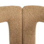 Silla Brazos Beige Tejido Contract 60 X 50 X 76,50 cm (Set de 2)