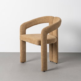 Silla Brazos Beige Tejido Contract 60 X 50 X 76,50 cm (Set de 2)