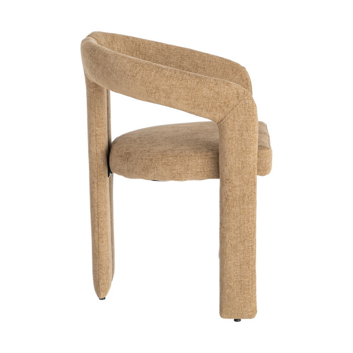 Silla Brazos Beige Tejido Contract 60 X 50 X 76,50 cm (Set de 2)