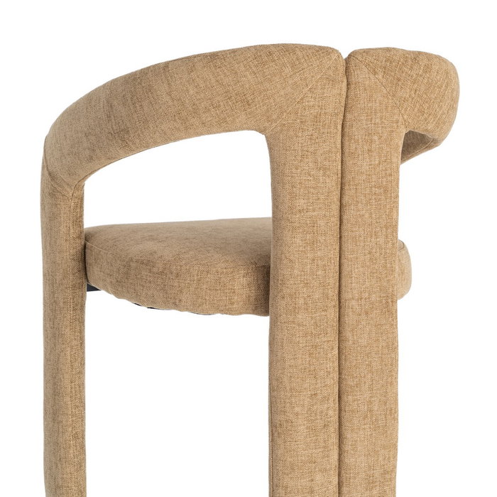 Silla Brazos Beige Tejido Contract 60 X 50 X 76,50 cm (Set de 2)