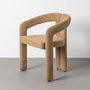 Silla Brazos Beige Tejido Contract 60 X 50 X 76,50 cm (Set de 2)