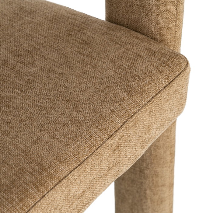 Silla Brazos Beige Tejido Contract 60 X 50 X 76,50 cm (Set de 2)