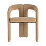 Silla Brazos Beige Tejido Contract 60 X 50 X 76,50 cm (Set de 2)