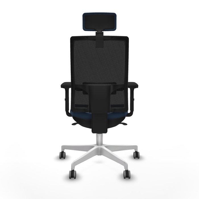 PIQUERAS Y CRESPO Silla de oficina Horna con mecanismo Sincro, Azul marino y Negro PIQUERAS Y CRESPO Silla de oficina Horna con mecanismo Sincro, Azul marino y Negro