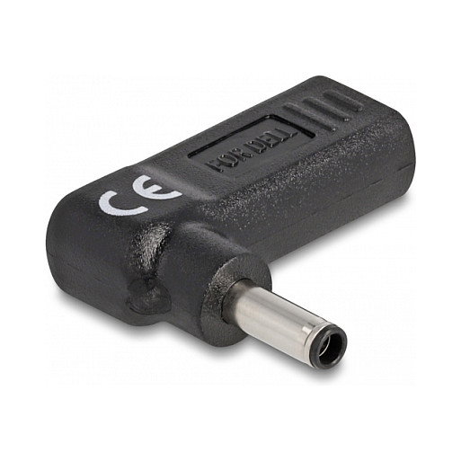 DeLOCK Adaptador USB Type-C hembra a Dell 4,5 x 3,0 mm macho 90°