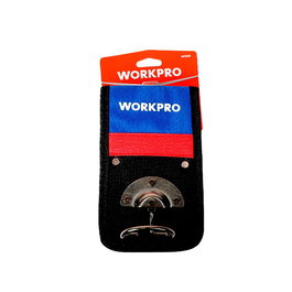 Workpro Funda de Cintura para Martillo, Poliester 600d, Bucle Metálico con Franja Magnética, 195 x 125 mm