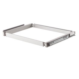 VIBO Marco Extraíble Y Extensible Elite Con Guía Para Muebles, Ancho Externo 690-830mm