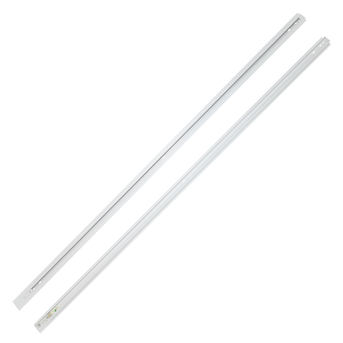 Carril Monofásico Empotrable para Focos LED 2M Blanco Carril Monofásico Empotrable para Focos LED 2M Blanco