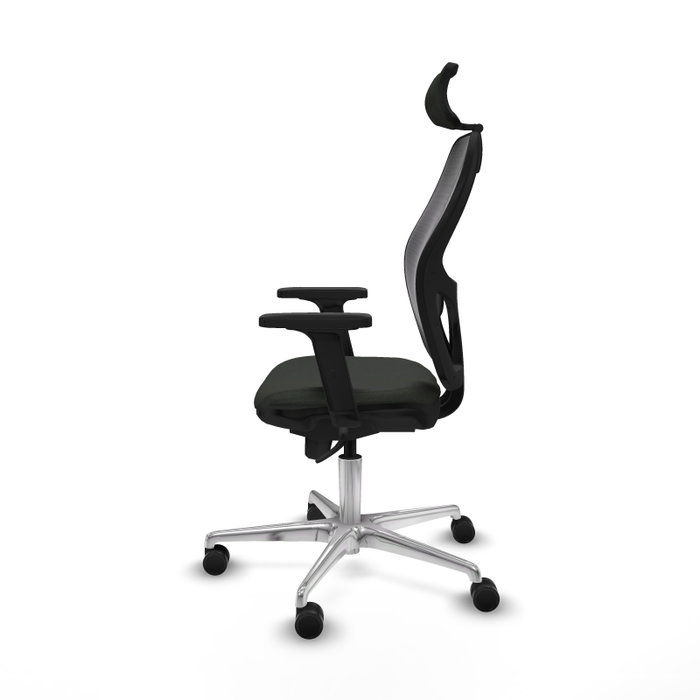 PIQUERAS Y CRESPO Silla de oficina Jorquera, Mecanismo Sincro, Negro PIQUERAS Y CRESPO Silla de oficina Jorquera, Mecanismo Sincro, Negro