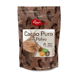 El Granero Integral Cacao en Polvo Bio 250 g - Paquete de 6 unidades