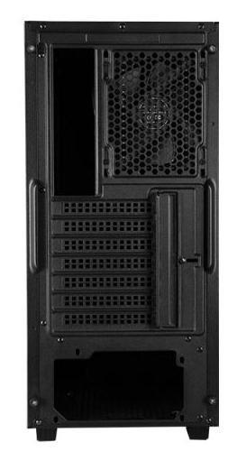 Chieftec AS-01B-OP Caja Torre Media ATX, Mini ITX, mATX, Negro, 2 USB 3.2, 7 Ranuras, Ventilador 120mm
