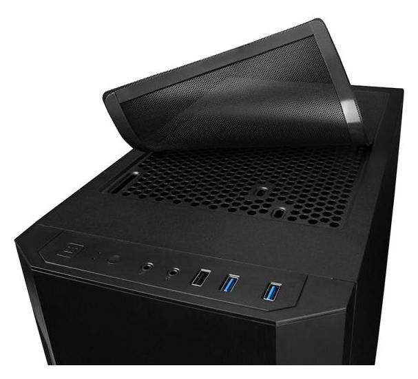 Chieftec AS-01B-OP Caja Torre Media ATX, Mini ITX, mATX, Negro, 2 USB 3.2, 7 Ranuras, Ventilador 120mm