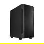 Chieftec Caja de PC ATX Midi-Tower Elox Serie AS-01B-OP, color negro opaco