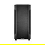 Chieftec Caja de PC ATX Midi-Tower Elox Serie AS-01B-OP, color negro opaco