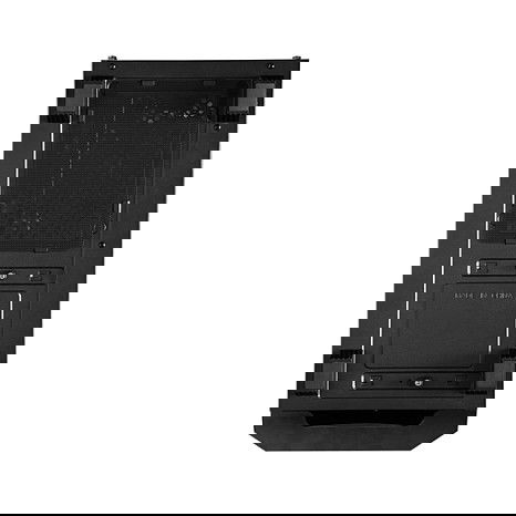 Chieftec Caja de PC ATX Midi-Tower Elox Serie AS-01B-OP, color negro opaco