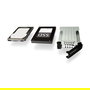 Icy Dock MB991TRAY-B Träger für Speicherlaufwerk - Caddy de almacenamiento de 6.4 cm (2.5") - Negro, Plata, SECC