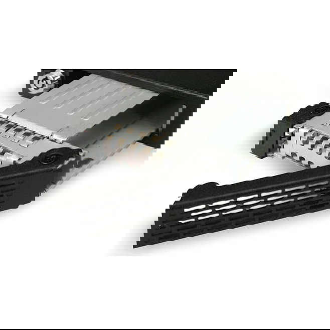 Icy Dock MB991TRAY-B Träger für Speicherlaufwerk - Caddy de almacenamiento de 6.4 cm (2.5") - Negro, Plata, SECC
