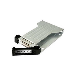 Icy Dock MB991TRAY-B Träger für Speicherlaufwerk - Caddy de almacenamiento de 6.4 cm (2.5") - Negro, Plata, SECC