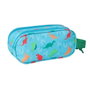 Safta Portatodo Doble 3D Dino 21x8x6cm
