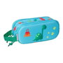 Safta Portatodo Doble 3D Dino 21x8x6cm