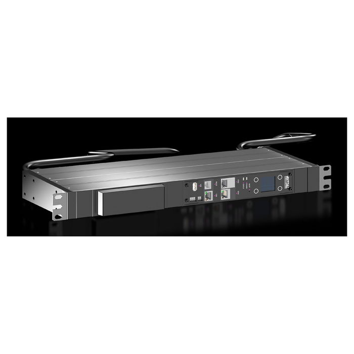 Rittal RCM Messmodul 7979.711 Medidor en Línea 19" 16A/1P CEE Entrada/Salida 230V LCD Negro Rittal RCM Messmodul 7979.711 Medidor en Línea 19" 16A/1P CEE Entrada/Salida 230V LCD Negro