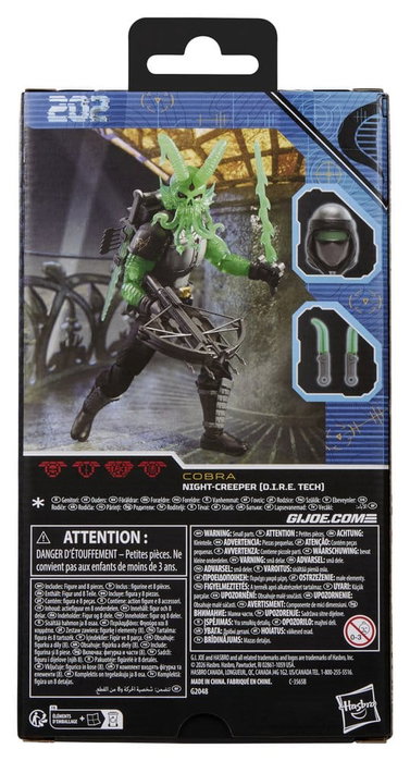 Hasbro G.I. Joe Classified Series Figura #202 Night-Creeper (D.I.R.E. Tech) 15 cm Hasbro G.I. Joe Classified Series Figura #202 Night-Creeper (D.I.R.E. Tech) 15 cm