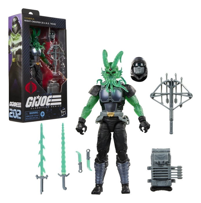 Hasbro G.I. Joe Classified Series Figura #202 Night-Creeper (D.I.R.E. Tech) 15 cm Hasbro G.I. Joe Classified Series Figura #202 Night-Creeper (D.I.R.E. Tech) 15 cm
