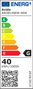 avide Bombilla para horno AROB14WW-40W E14 300lm Blanco cálido