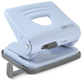 Taladro 2 P. Rapesco 825 Metalico (25 Hojas) Azul