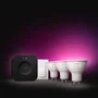 Philips Hue White and Color Ambiance Starter Kit con 3 bombillas GU10, Bridge Pro e interruptor