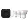 Philips Hue White and Color Ambiance Starter Kit con 3 bombillas GU10, Bridge Pro e interruptor