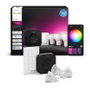 Philips Hue White and Color Ambiance Starter Kit con 3 bombillas GU10, Bridge Pro e interruptor