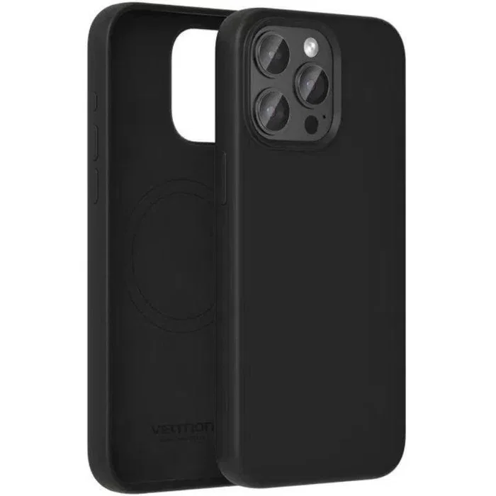 Vention Funda de Silicona KUEB0-10 con MagSafe Compatible con iPhone 14 - Negro