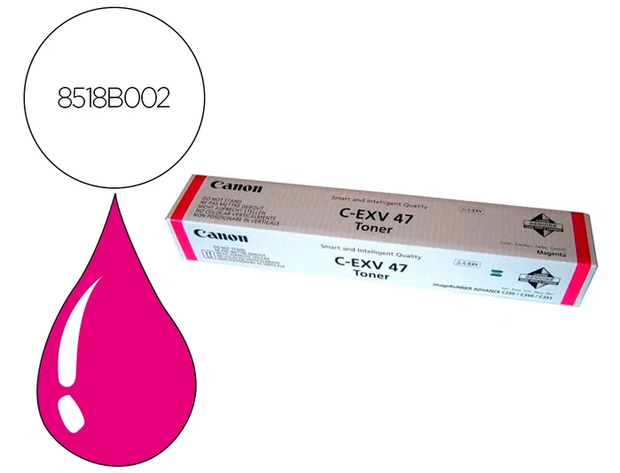 Canon C-EXV47M Tóner Magenta para imageRUNNER ADVANCE