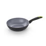 Sartén Wok Monix M261232 Gris Aluminio Ø 28 cm