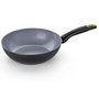 Sartén Wok Monix M261232 Gris Aluminio Ø 28 cm
