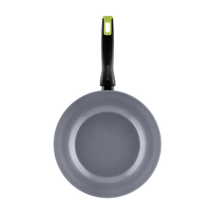 Sartén Wok Monix M261232 Gris Aluminio Ø 28 cm