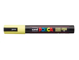 POSCA Marcador PC-5M Punta Bala 1.8-2.5 mm Amarillo Sol No Permanente