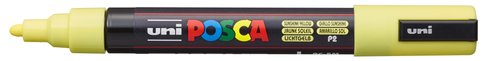 Posca Marcador PC-5M Amarillo Sol Punta Bala 1,8-2,5 mm Posca Marcador PC-5M Amarillo Sol Punta Bala 1,8-2,5 mm