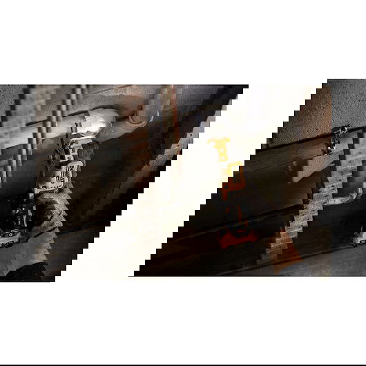 DeWALT Multiherramienta Oscilante 12V a Batería DCS353NT-XJ, Sin Escobillas, 840g, Negro/Amarillo, con Disco de Lija y Adaptador