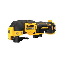 DeWALT Multiherramienta Oscilante 12V a Batería DCS353NT-XJ, Sin Escobillas, 840g, Negro/Amarillo, con Disco de Lija y Adaptador