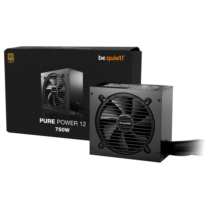 Be Quiet! Fuente de Alimentación PURE POWER 12 750W 80 PLUS Gold ATX 3.1