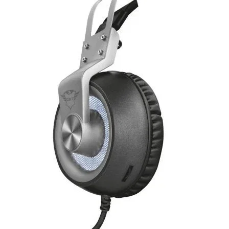 AURICULARES CON MICRÓFONO TRUST GAMING GXT 435 IRONN 7.1 - DRIVERS 50MM - MICRÓFONO FLEXIBLE - LATERALES ILUMINACIÓN LED - CABLE 2M USB AURICULARES CON MICRÓFONO TRUST GAMING GXT 435 IRONN 7.1 - DRIVERS 50MM - MICRÓFONO FLEXIBLE - LATERALES ILUMINACIÓN LED - CABLE 2M USB