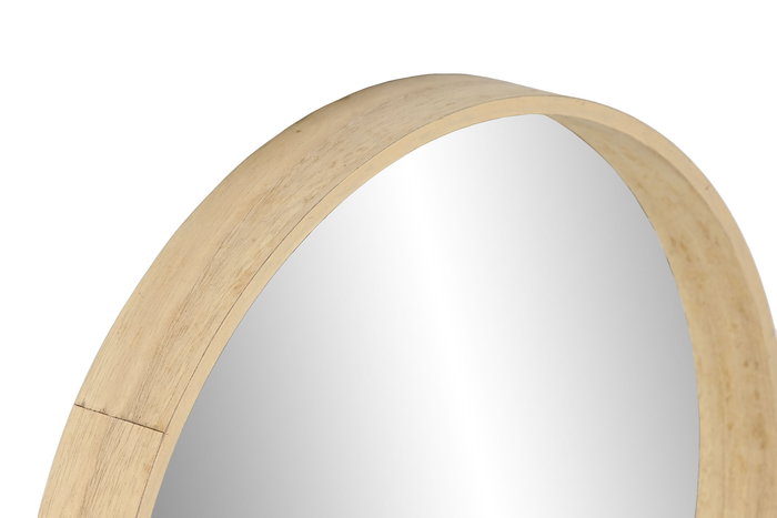 DKD Home Decor Espejo Natural MDF 60 x 40 x 12.5 cm (2 Unidades)