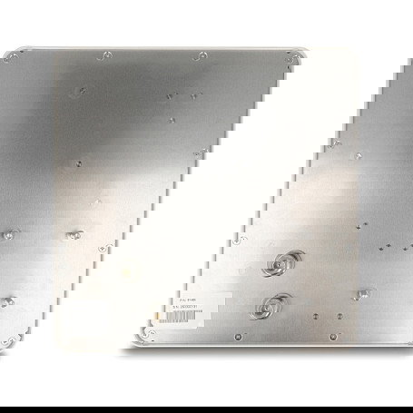DeLOCK Antena Direccional 81465 5G/LTE MIMO para Exterior, 9 dBi, Frecuencia 0.698-5 GHz, 2 Conectores N Hembra, Montaje Pared/Poste, IP67, Blanco