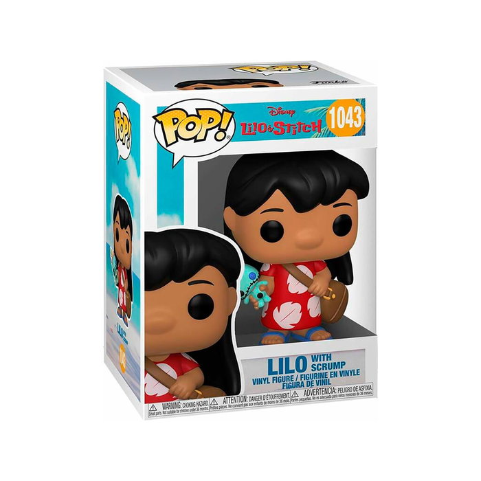 Funko Pop! Disney Figura Stitch Con Scrump 55614 - Lilo & Stitch, Coleccionable